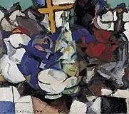 キュビスムの静物画 (1919) Museo Nacional Centro de Arte Reina Sofía蔵