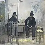 『アブサンを飲む人々』(1880/1881)