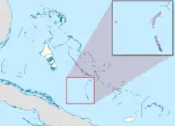 ラグド島の位置
