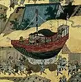 当時の祇園会の山車