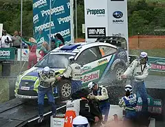 2006年 オーストラリア・ラリーの表彰台