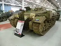 ラム巡航戦車の車体を基にした"ラム・カンガルー"イギリスのボービントン戦車博物館の展示車両