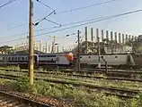 建設中のスタジアム