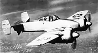 各部を改修した状態のXF5F-1