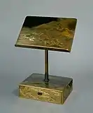 吉野山蒔絵見台、江戸時代、18世紀、東京国立博物館蔵