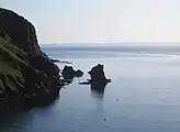 元地海岸と猫岩