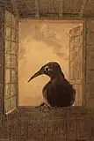 オディロン・ルドン、「カラス」 (1882)