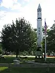 Warren, N.H.で展示されているレッドストーン