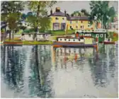 レスリー・ハンター  Reflections, Balloch (1929/1930)