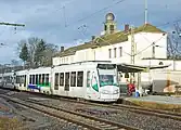 鉄道線を走行するレギオトラム(2011年撮影)