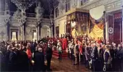 1888年6月25日、ヴィルヘルム2世によるドイツ帝国議会開会の演説