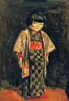 「麗子立像」大正9年(1920年)