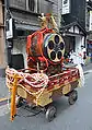 例大祭で使用する山車