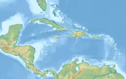 フォール=ド=フランスの位置(カリブ海内)