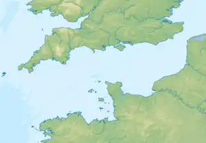 イギリス海峡の位置(イギリス海峡内)