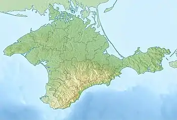 腐海の位置（クリミア内）