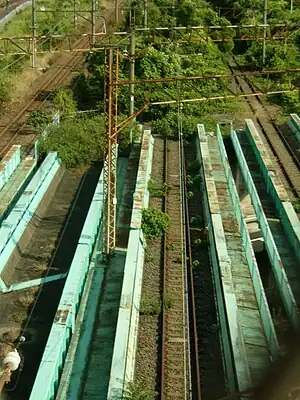 羽田空港アクセス線として活用予定の東海道貨物線(旧大汐線)/品川区大井