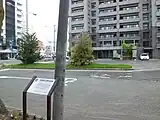 市電終点豊平駅跡