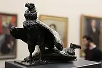 2羽の鷲  ベルリン美術館