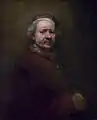 レンブラント・ファン・レイン『63歳の自画像』（1669年）