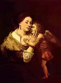 『ヴィーナスとキューピッド』1660年代 ルーヴル美術館所蔵