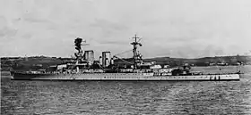 竣工当時の巡洋戦艦レナウン