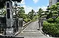 参道入口（2018年7月10日撮影）