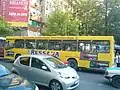 スコピエ市内の路線バス