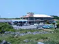 辺戸岬の休憩所