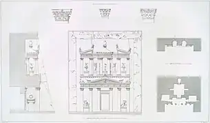 1830年に描かれた見取り図