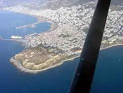 レティムノ市街と要塞