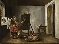 "Retrato milagroso de San Francisco de Paula"セビーリャ美術館蔵