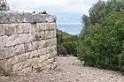 ネメシス神殿の基壇