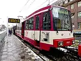 シュタットバーン化に合わせて復活したクレーフェルト方面への食堂車（2014年撮影）