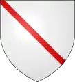 リバンドArgent a ribband gules