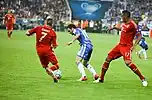 試合途中の様子