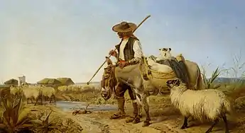 スペイン人の羊飼い（1863年）
