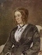 Portrait of a Seated Woman (c. 1853),