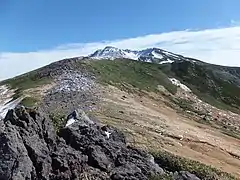 南西の尾根から