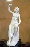 「鳩と女性」