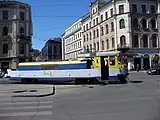 事業用車両(ラトビア:リガ)