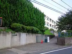 立教女学院短期大学正門