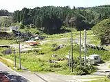駅跡地（2012年9月）