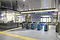 改札口(2022年3月)