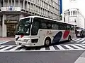 貸切車（1155号車：東京都渋谷区内にて）