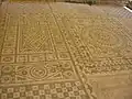 リサンに残るローマ時代のモザイク
