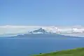 礼文島から見た利尻島