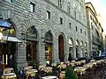 Palazzo delle Assicurazioni Generali 1階にあるカフェ