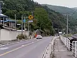 山形県上山市中山付近