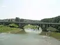 ビャラ橋の手前にある道路橋